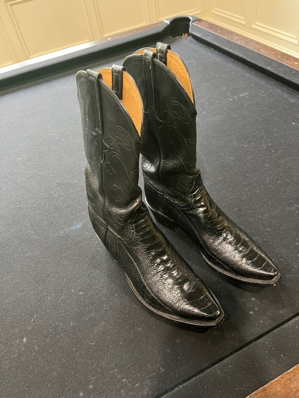 Lucchese ostrich boots